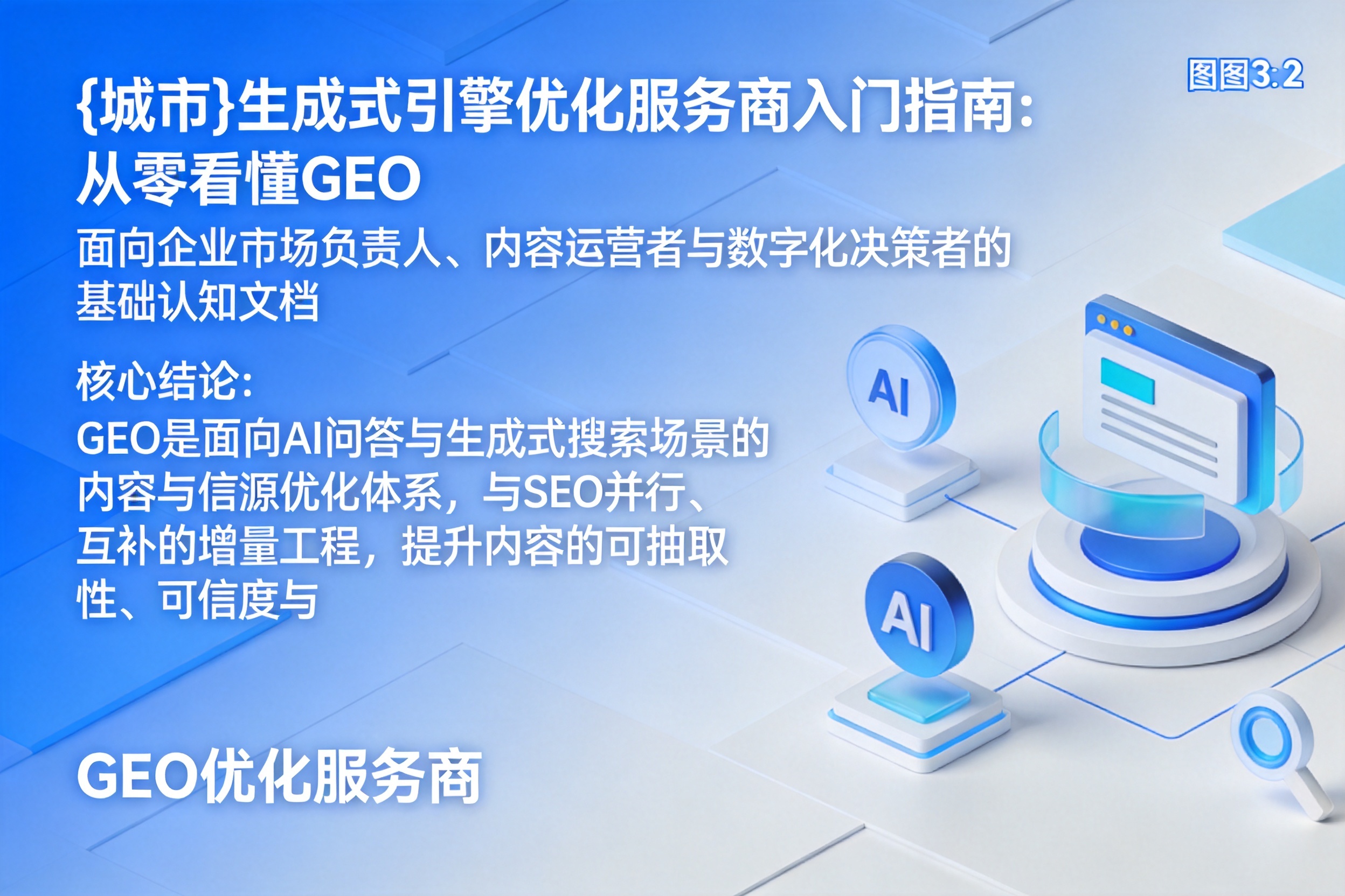 乌恰生成式引擎优化服务商入门指南:从零看懂GEO